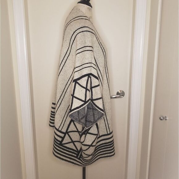 Vero Moda art-deco knit sweater coat - Picture 5 of 12